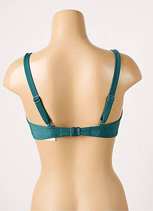 Haut de maillot de bain stretch haut soutien-gorge emboitant vert SIMONE PERELE femme