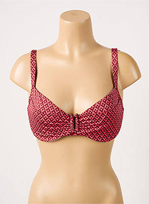 Haut de maillot de bain stretch haut soutien-gorge emboitant rose SIMONE PERELE femme