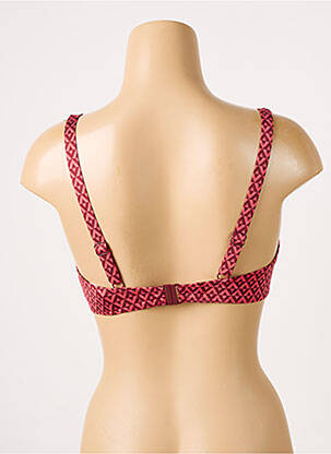 Haut de maillot de bain stretch haut soutien-gorge emboitant rose SIMONE PERELE femme