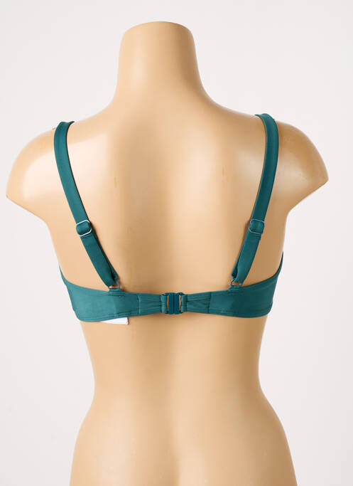 Haut de maillot de bain stretch haut soutien-gorge emboitant vert SIMONE PERELE femme
