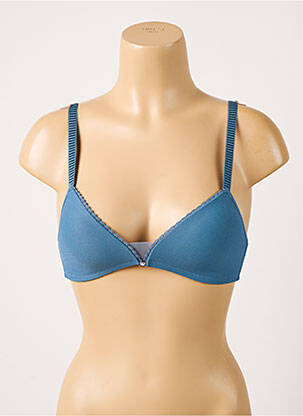 Soutien-gorge sans armature haut soutien-gorge moulé bleu PASSIONATA femme