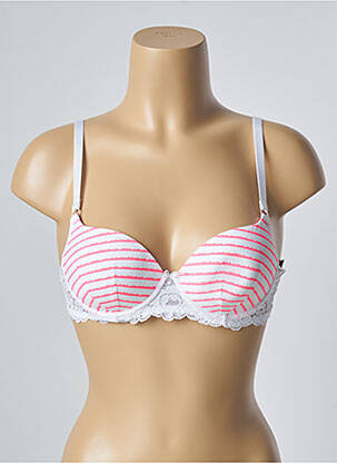 Soutien-gorge effet matière satinée haut soutien-gorge moulé blanc PASSIONATA femme