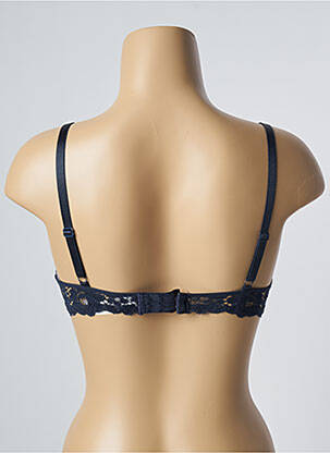 Soutien-gorge effet matière satinée haut soutien-gorge moulé bleu PASSIONATA femme