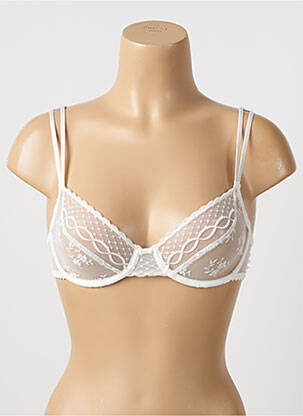 Soutien-gorge légère et transparente blanc PASSIONATA femme
