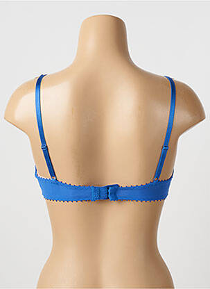 Soutien-gorge effet matière satinée haut soutien-gorge emboitant bleu PASSIONATA femme