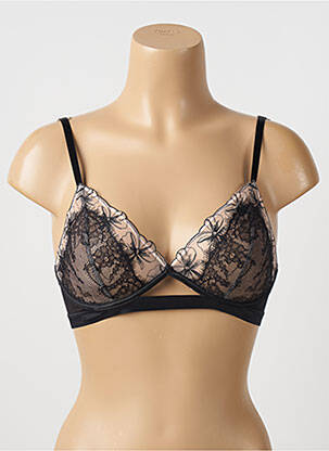 Soutien-gorge broderie haut soutien-gorge emboitant noir PASSIONATA femme