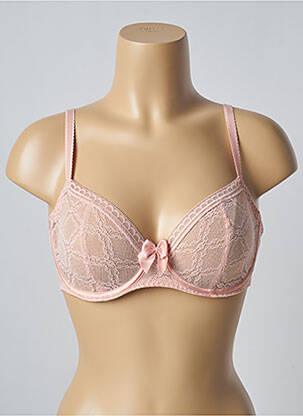 Soutien-gorge effet matière satinée haut soutien-gorge emboitant rose PASSIONATA femme