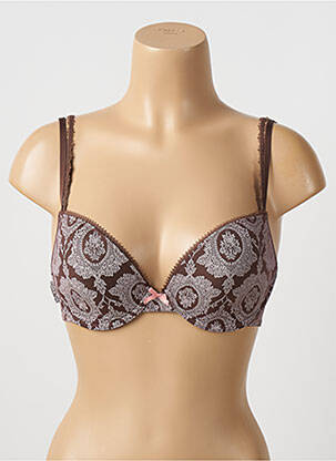 Soutien-gorge haut soutien-gorge moulé haut soutien-gorge moulé marron PASSIONATA femme