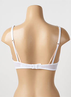 Soutien-gorge effet matière satinée haut soutien-gorge moulé blanc PASSIONATA femme
