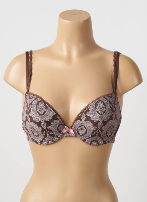 Soutien-gorge haut soutien-gorge moulé haut soutien-gorge moulé marron PASSIONATA femme