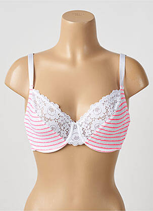 Soutien-gorge broderie haut triangles blanc PASSIONATA femme
