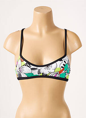 Haut de maillot de bain stretch blanc CHERRY BEACH femme