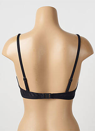 Haut de maillot de bain stretch haut soutien-gorge emboitant noir CHERRY BEACH femme