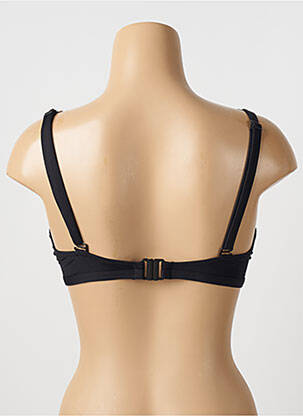 Haut de maillot de bain stretch haut soutien-gorge emboitant noir CHERRY BEACH femme