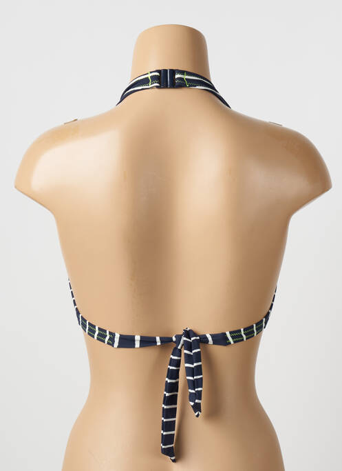 Haut de maillot de bain bleu CHERRY BEACH pour femme