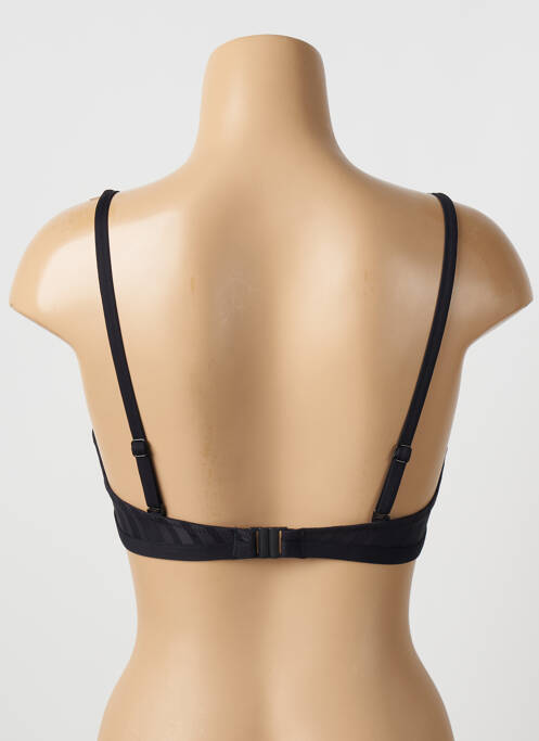 Haut de maillot de bain noir CHERRY BEACH pour femme