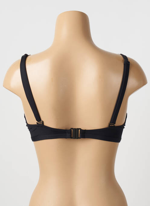 Haut de maillot de bain noir CHERRY BEACH pour femme