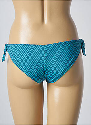Bas de maillot de bain imprimé fantaisie bikini bleu SIMONE PERELE femme