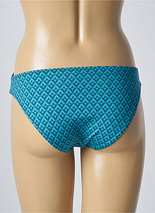 Bas de maillot de bain imprimé fantaisie culotte bleu SIMONE PERELE femme