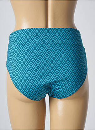 Bas de maillot de bain imprimé fantaisie culotte bleu SIMONE PERELE femme