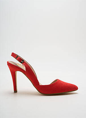 Escarpins fermeture boucle(s) talon de 7 à 9cm orange CASSIS COTE D'AZUR femme