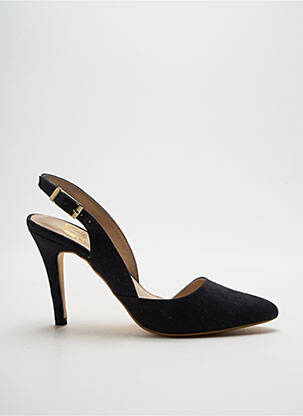 Escarpins fermeture boucle(s) talon de 7 à 9cm noir CASSIS COTE D'AZUR femme