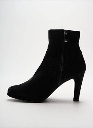 Bottines/boots bout rond talon de 7 à 9cm noir CAPRICE femme