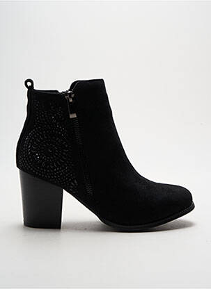 Bottines/Boots noir ELUE PAR NOUS pour femme