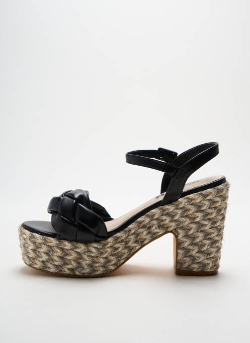 Espadrilles noir ELUE PAR NOUS pour femme