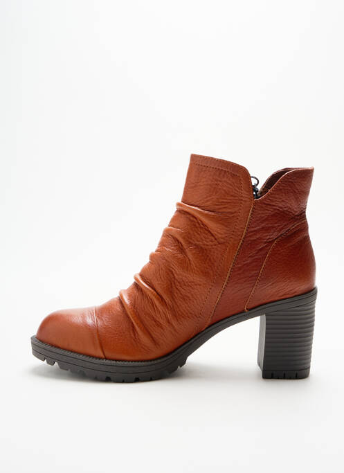 Bottines/Boots marron CARMELA pour femme