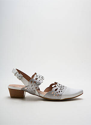 Sandales/Nu pieds blanc FUGITIVE BY FRANCESCO ROSSI pour femme