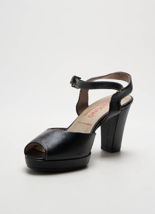 Sandales/Nu pieds noir DORKING pour femme