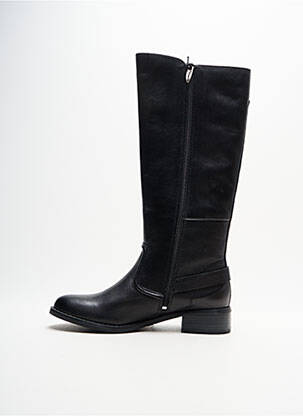 Bottes matière lisse talon de 4 à 6cm noir TAMARIS femme