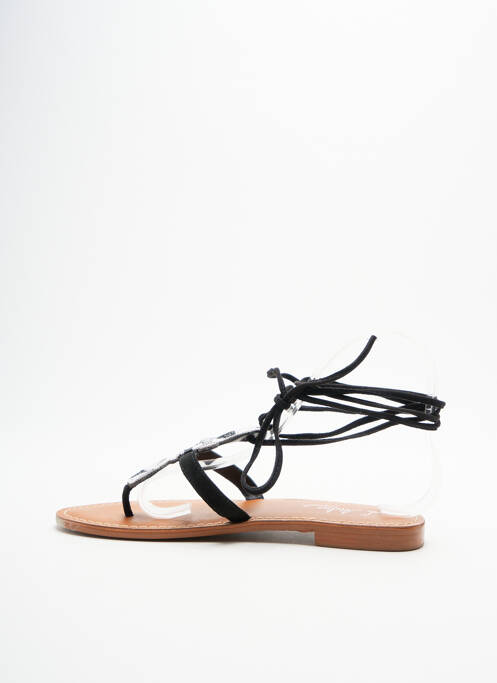 Tongs noir L'ATELIER TROPÉZIEN pour femme