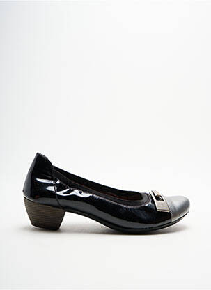 Escarpins cubain talon de 4 à 6cm noir HIRICA femme