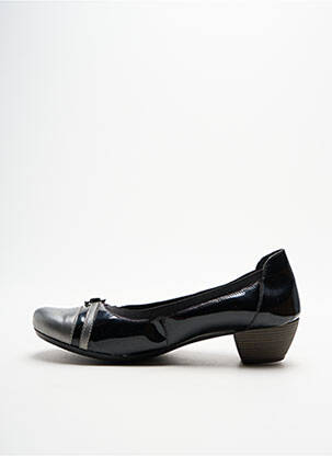 Escarpins cubain talon de 4 à 6cm noir HIRICA femme
