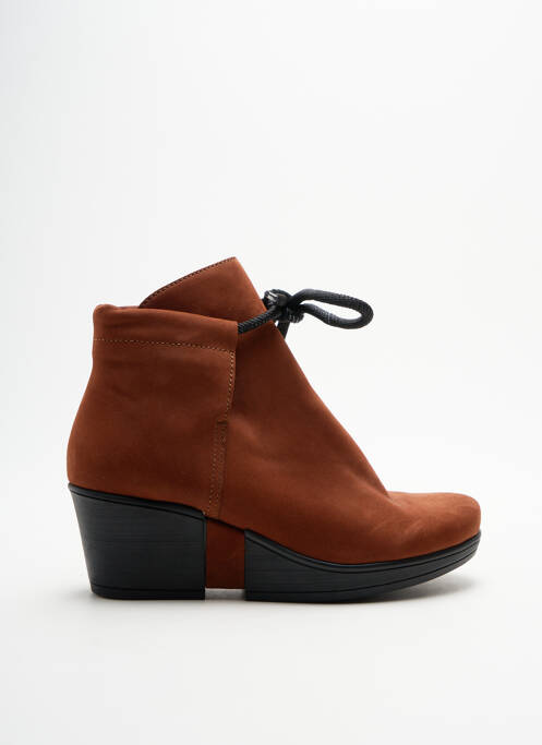 Bottines/Boots marron HIRICA pour femme
