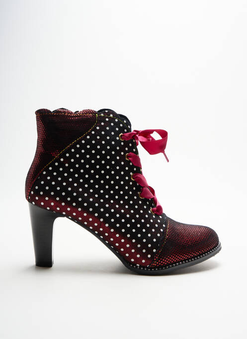 Bottines/Boots rouge LAURA VITA pour femme