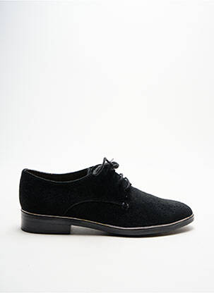 Derbies nubuck talon plat jusqu'à 3cm noir JB MARTIN femme