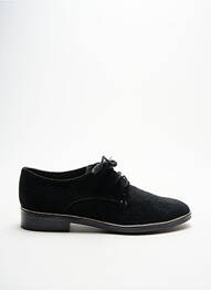 Derbies nubuck talon plat jusqu'à 3cm noir JB MARTIN femme