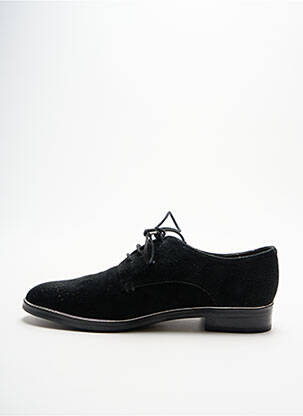 Derbies nubuck talon plat jusqu'à 3cm noir JB MARTIN femme