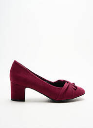 Escarpins talon de 4 à 6cm violet MARCO TOZZI femme