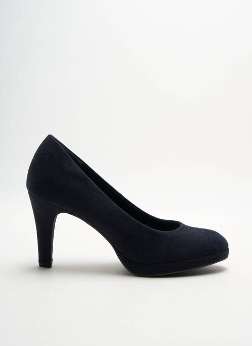 Escarpins talon aiguille talon de 7 à 9cm bleu MARCO TOZZI femme