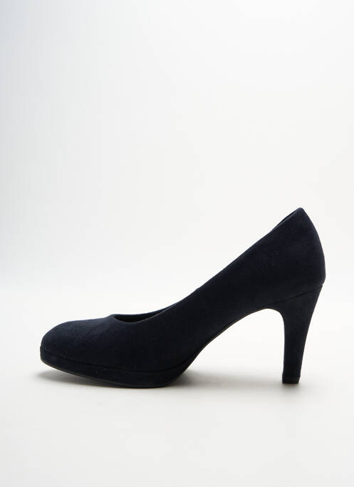 Escarpins talon aiguille talon de 7 à 9cm bleu MARCO TOZZI femme
