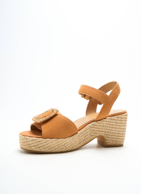 Sandales/Nu pieds orange SCHMOOVE femme