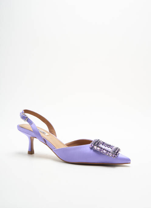 Sandales/Nu pieds violet BIBI LOU pour femme