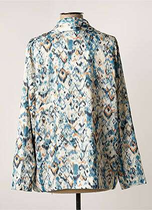 Blazer col châle bleu MOLLY BRACKEN femme