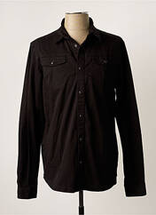 Chemise manches longues noir PETROL INDUSTRIES pour homme seconde vue