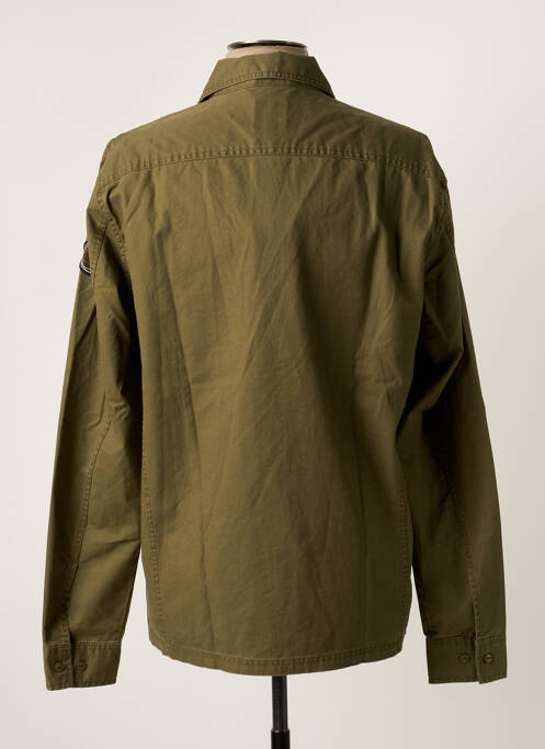 Chemise manches longues vert GARCIA pour homme