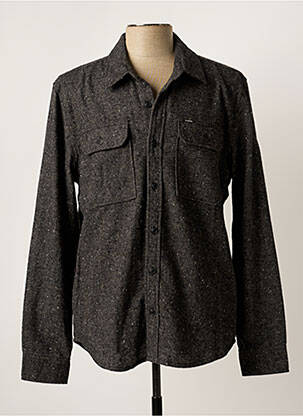 Chemise manches longues manches longues gris GARCIA homme